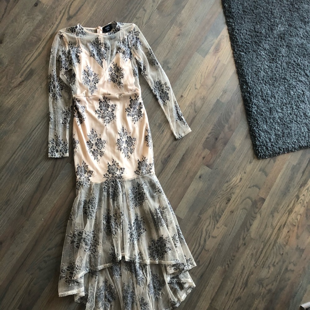 Vici Pink and Black Floral Dress - Picture 7 of 10